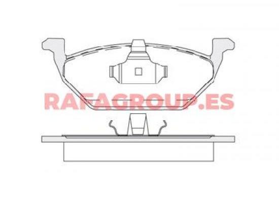 RG6469 - Pastillas de freno